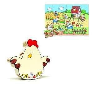  The Hens Garden Puzzle Toys & Games