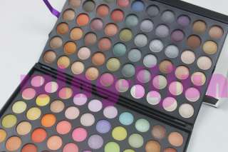 New Pro 120 Color Warm Shimmer Eye Shadow Palette make up 3#