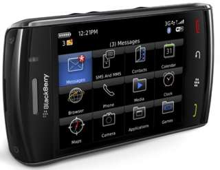 Verizon BlackBerry STORM 2 9550   Black (UNLOCKED) Smartphone WORLD 
