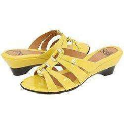 Sofft Abby Limon Yellow Sandals  