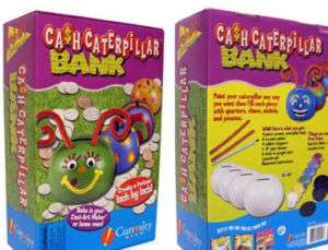 Curiosity Kits Make Your Own Ceramic Caterpillar Bank  