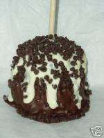 TRIPLE CHOCOLATE CHIP CARAMEL CANDY APPLE/APPLES  