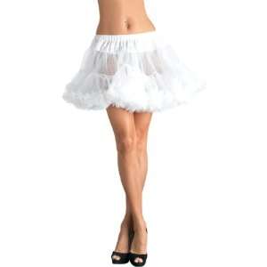 Petticoat Crinoline Skirt(White;One Size)  Sports 