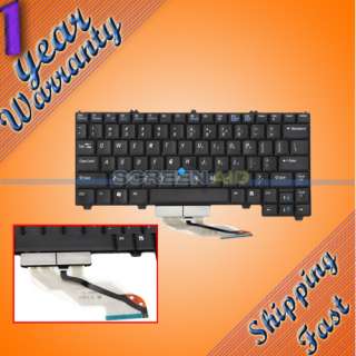 New Keyboard for Dell Latitude D410 Laptop US Layout Waterproof Black 