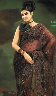 Wedding Bollywood India Dress Outfit Fashion Sari Saree  