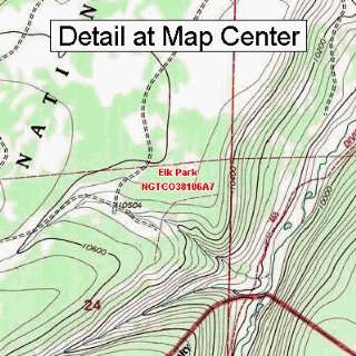   Map   Elk Park, Colorado (Folded/Waterproof)