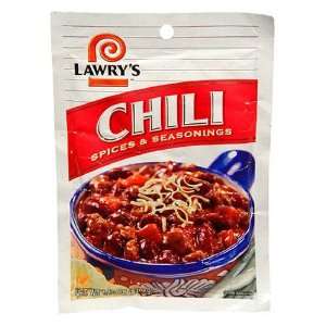 Lawrys Chili Spices and Seasonings Mix, 1.48 oz Packets, 24 ct