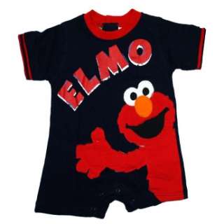 Sesame Street Jim Henson Elmo Baby Creeper Romper Bodysuit  