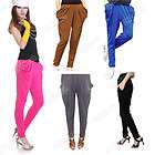 Colors Style Ladys Colorful Drape Harem Pants Hip Hop Stretchy 