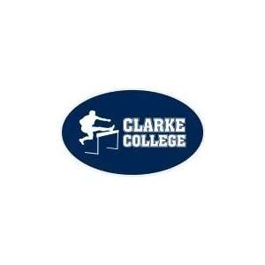  DECAL A   CLARKE COLLEGE TRACK AND FIELD   5 x 3 Sports 