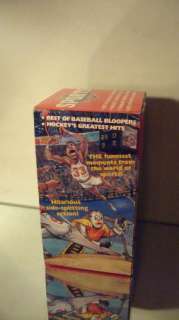Best of Sports Bloopers   4 Pack (VHS, 2000, 4 Tape Set) 082554403636 