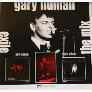  Gary Numan Exile   The Mix Album Released Poster 16x16 