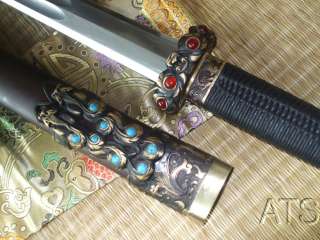 High Quality Chinese Folded Steel Sword Qin Jian  