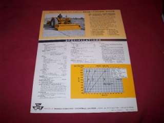 1960s Massey Ferguson 204 Industrial Tractor Advertising Brochure 