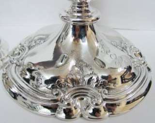Pair of Gorham Sterling Silver Candle Holders  