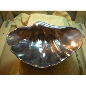    Arthur Court Designs Aluminum Clam Shell Bowl 