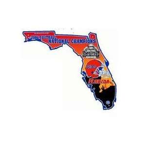 Florida Gators 2006 National Champs State Sign *SALE*  