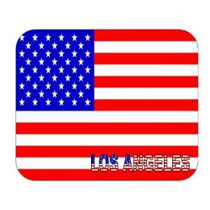  US Flag   Los Angeles, California (CA) Mouse Pad 