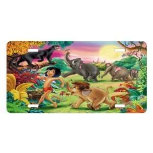 Jungle Book License Plate Sign 6 x 12 New Quality Aluminum