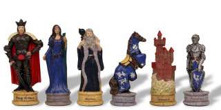 Legend of King Arthur Theme Chess Set  