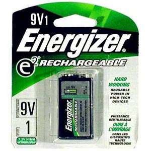 9V Energizer e2 Rechargeable Battery 175mAh NH22N NEW  