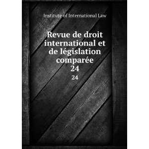  Revue de droit international et de lÃ©gislation comparÃ 