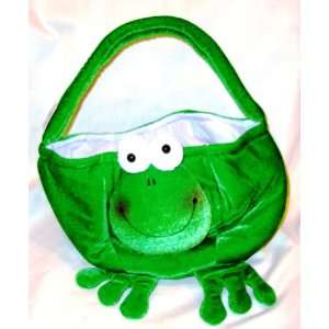   Plush Easter Frog Candy Bag. Perfect for Easter Baskets Toys & Games