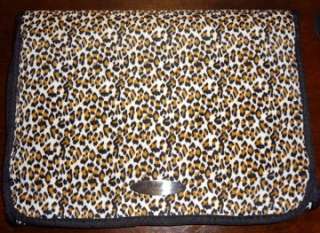 Silpada Leopard Rep Only Jewelry Case Travel Bag Gift  