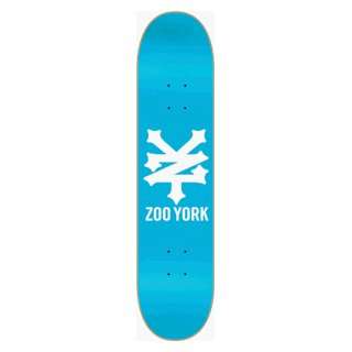  Zoo York Skateboards Nypd Cracker Deck  7.5 Blu/wht 