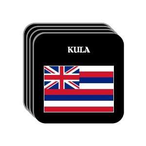  US State Flag   KULA, Hawaii (HI) Set of 4 Mini Mousepad 