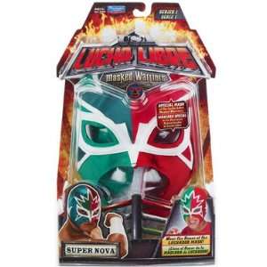 Lucha Libre Masked Warriors Luchador Mask (Super Nova)  Toys & Games 