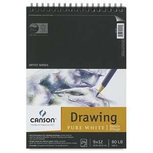com Canson Pure White Drawing Pad   14 times; 17, Pure White Drawing 