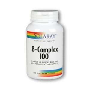  B Complex 100 100 Caps, 100 mg   Solaray Health 