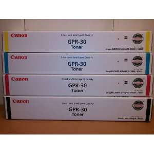  Canon GPR 30 OEM Genuine Toner Cartridge Combo for Canon 