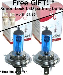 Peugeot 206 H4 Xenon Car Lamp Light Bulbs Lamp 100/90W  