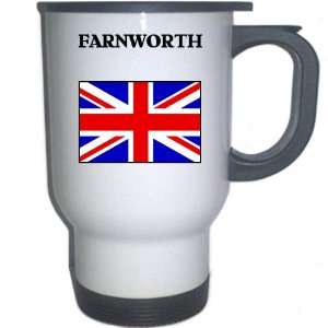  UK/England   FARNWORTH White Stainless Steel Mug 