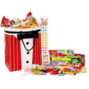 Tuxedo Gift Bag Retro Candy Assortment Grocery & Gourmet Food
