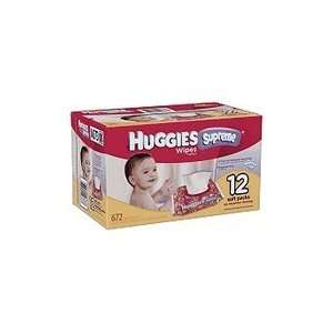  Huggies Supreme Thick Baby Wipes   672 Ct. Baby