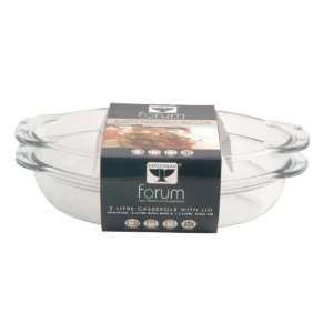  Ravenhead Forum 2 Ltr Oval Casserole With Lid Kitchen 