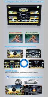 HD 7” 2 Din In Dash Car DVD Player Radio Stereo NAV Navigation 