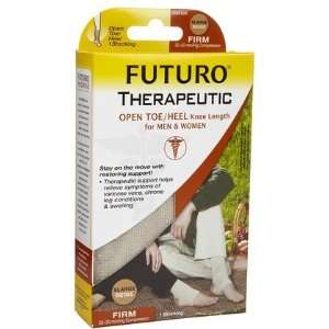 Futuro Therapeutic Support, Open Toe/Open Heel, Knee Length, Firm 