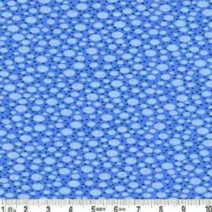  45 Wide All Jazzed Up Dots Blue Fabric By The Yard Arts 