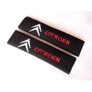 10 CITROEN Logo Car Seat Belt Shoulder Pads(2 Pcs Set 