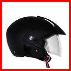   Face Helmet Flip Up Shield Motorcycle Scooter DOT Rubber Black XXL