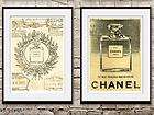 Old VINTAGE CHANEL NO.5 FRENCH ART DECO Photo print LIVING ROOM 