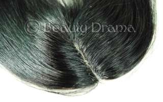 Hollywood 100% Human Remy Hair Invisible Weave Part Closure  
