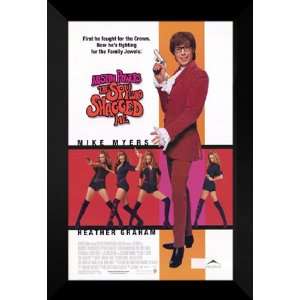  Austin Powers 2 The Spy 27x40 FRAMED Movie Poster 1999 