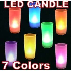  Pack of 6 Magical Trendy Flameless Battery Operated LED Light Candle 