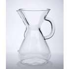 chemex eight cup glass coffee maker with glass handle 2