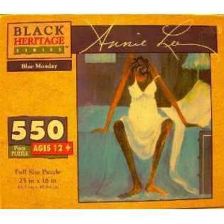 Black Heritage Series Blue Monday Annie Lee Black Heritage 550 Piece 